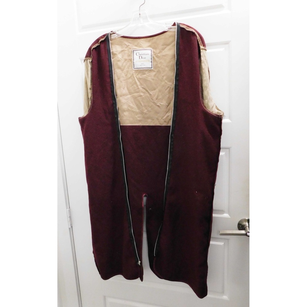 Christian Dior Le Connaisseur Trench Coat Sleeveless Replacement Zip Liner‎  40R